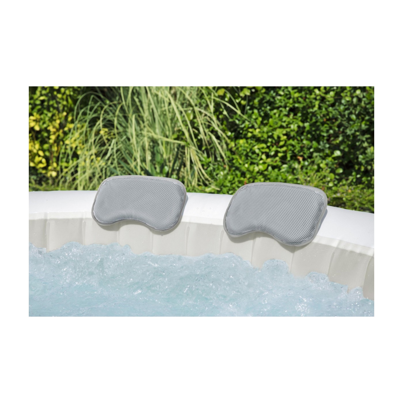 Sada 2 mäkkých Vankúšov pod hlavu do Vírivky Lay-Z-Spa BESTWAY