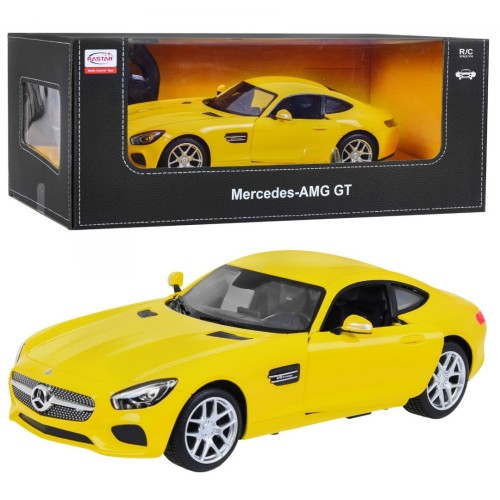Autíčko R C Mercedes AMG GT Žltý 1 14 RASTAR