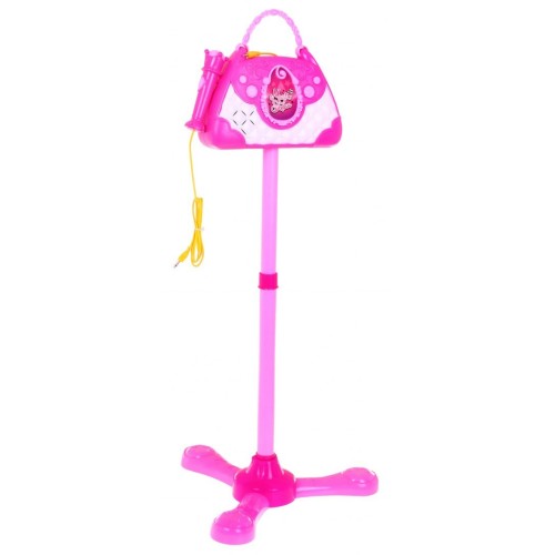 Mikrofón Prenosná Kabelka Karaoke Stojan