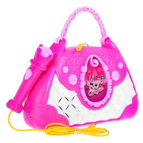 Mikrofón Prenosná Kabelka Karaoke Stojan