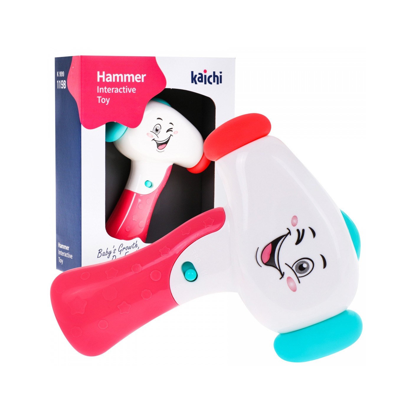 Interaktívne kladivo pre deti 12m+ Svetlá a zvuky pre malých majstrov