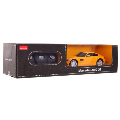 Autíčko R C Mercedes AMG GT Žltý 1 24 RASTAR
