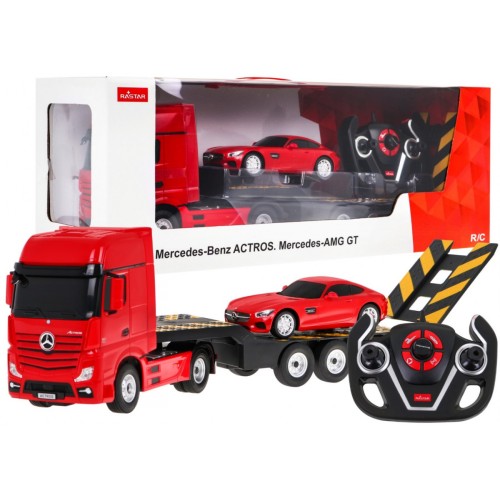 Autíčko R/C Mercedes Benz Actros s Prívesom 1:26 Mercedes Benz