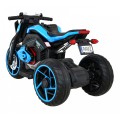 Motorka Future na batériu pre deti Modrý + Panel audio + Pomalý štart + Kolesá EVA