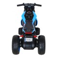 Motorka Future na batériu pre deti Modrý + Panel audio + Pomalý štart + Kolesá EVA
