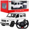 Mercedes-AMG G63 biely RASTAR model 1:14 Diaľkovo ovládané auto + ovládač 2,4 GHz