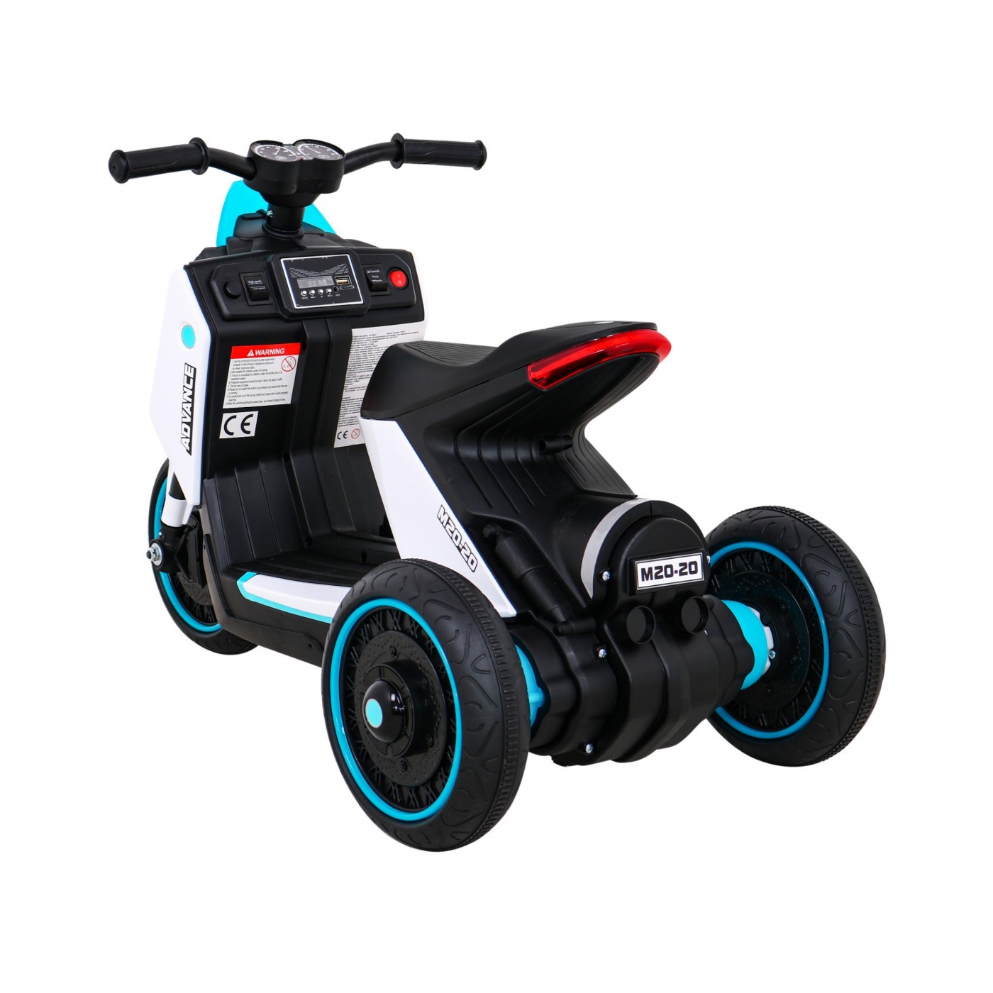 Motorka ADVANCE Biely