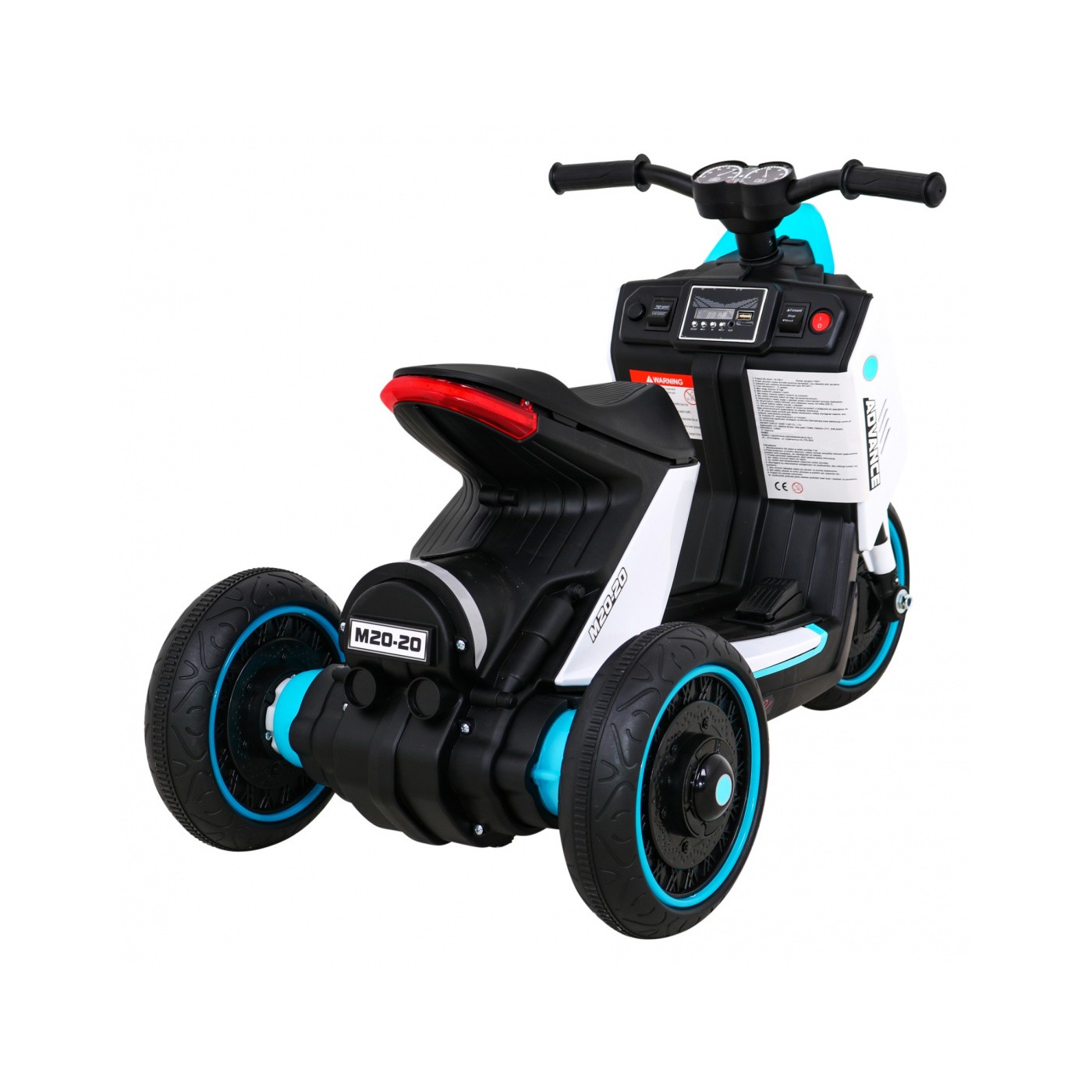 Motorka ADVANCE Biely