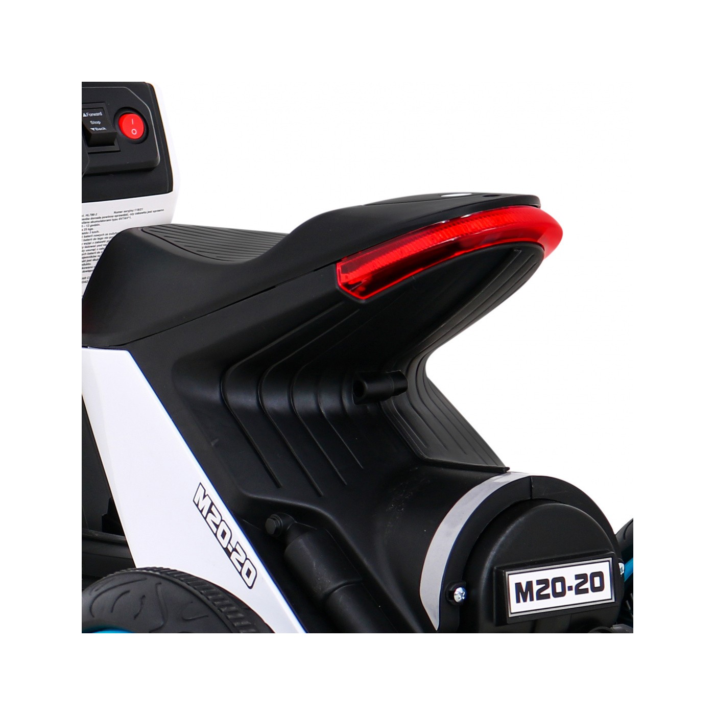 Motorka ADVANCE Biely