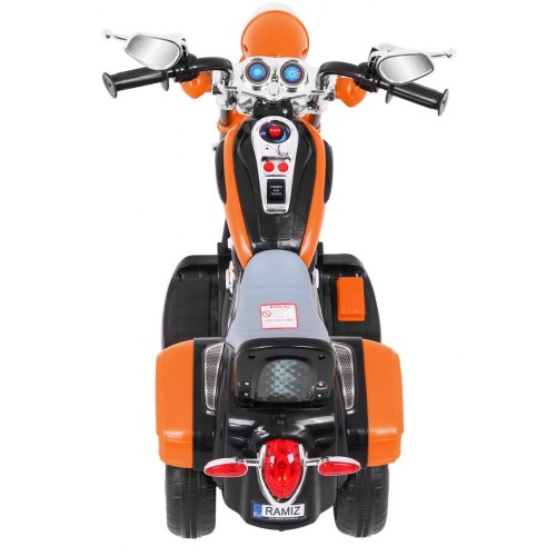 Motorka Chopper NightBike Oranžový