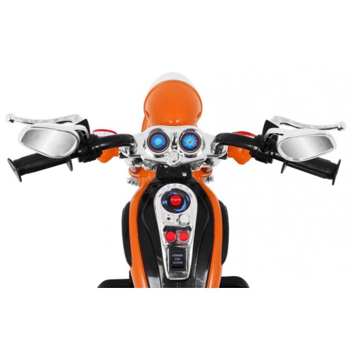 Motorka Chopper NightBike Oranžový