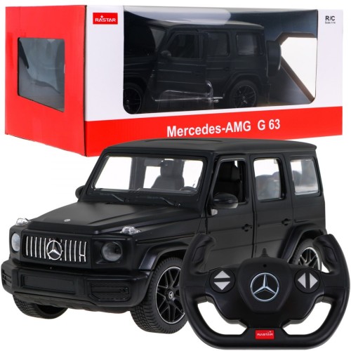 Mercedes-AMG G63 čierny RASTAR model 1:14 Diaľkovo ovládané auto + ovládač 2,4 GHz