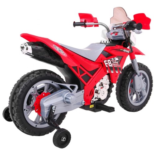 Motorka Cross Červený