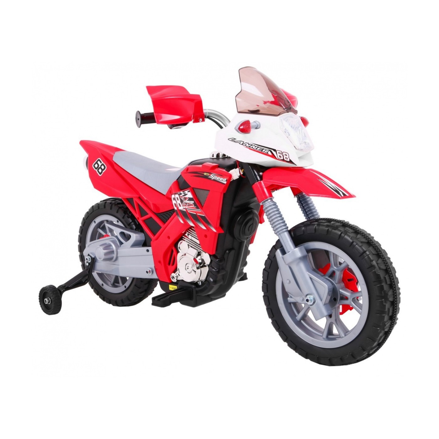 Motorka Cross Červený