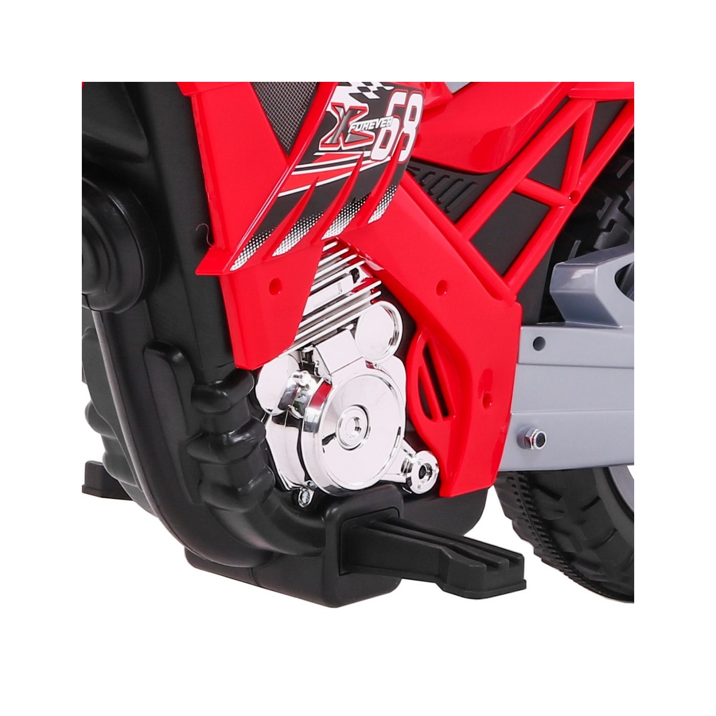 Motorka Cross Červený