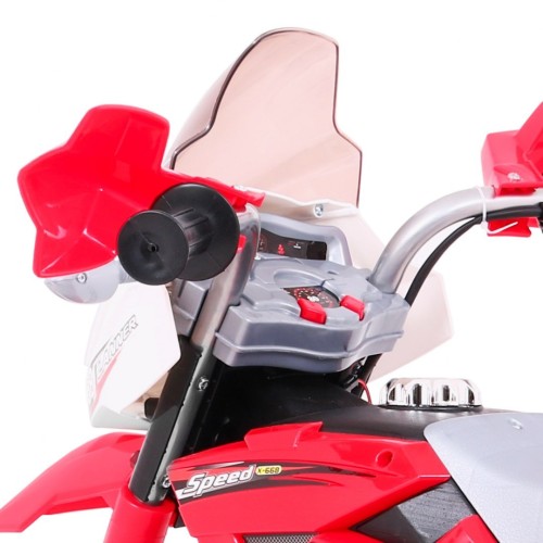 Motorka Cross Červený