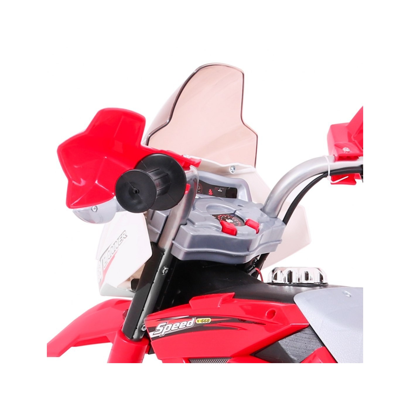 Motorka Cross Červený