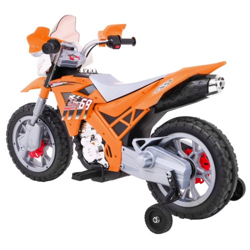 Motorka Cross Oranžový