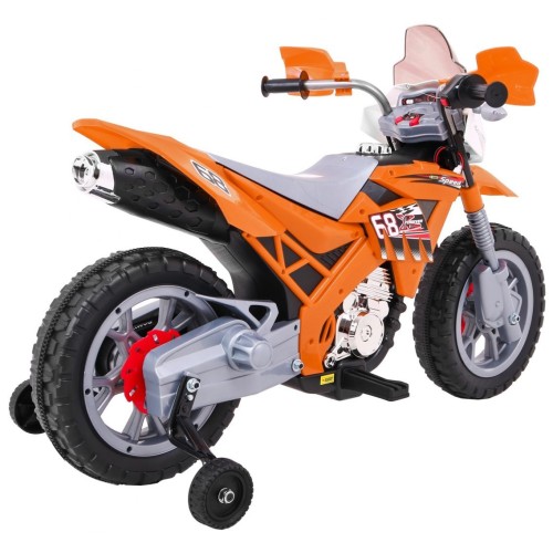 Motorka Cross Oranžový