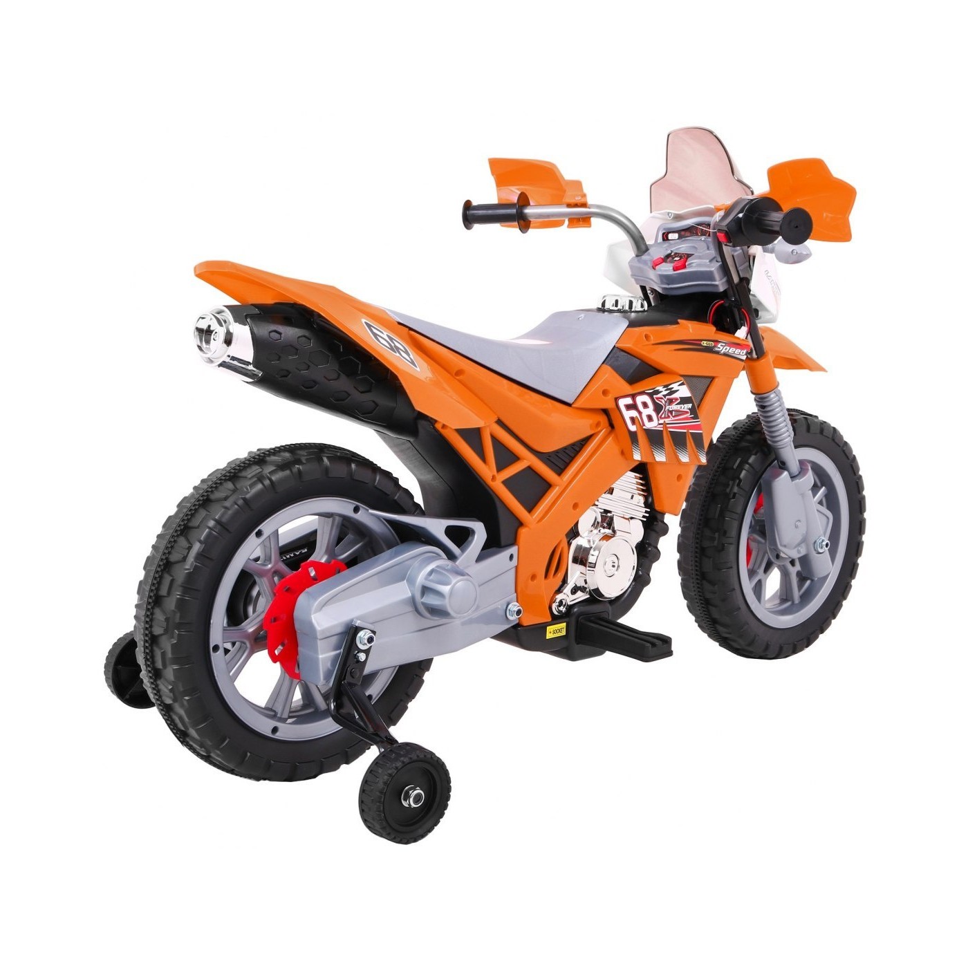 Motorka Cross Oranžový