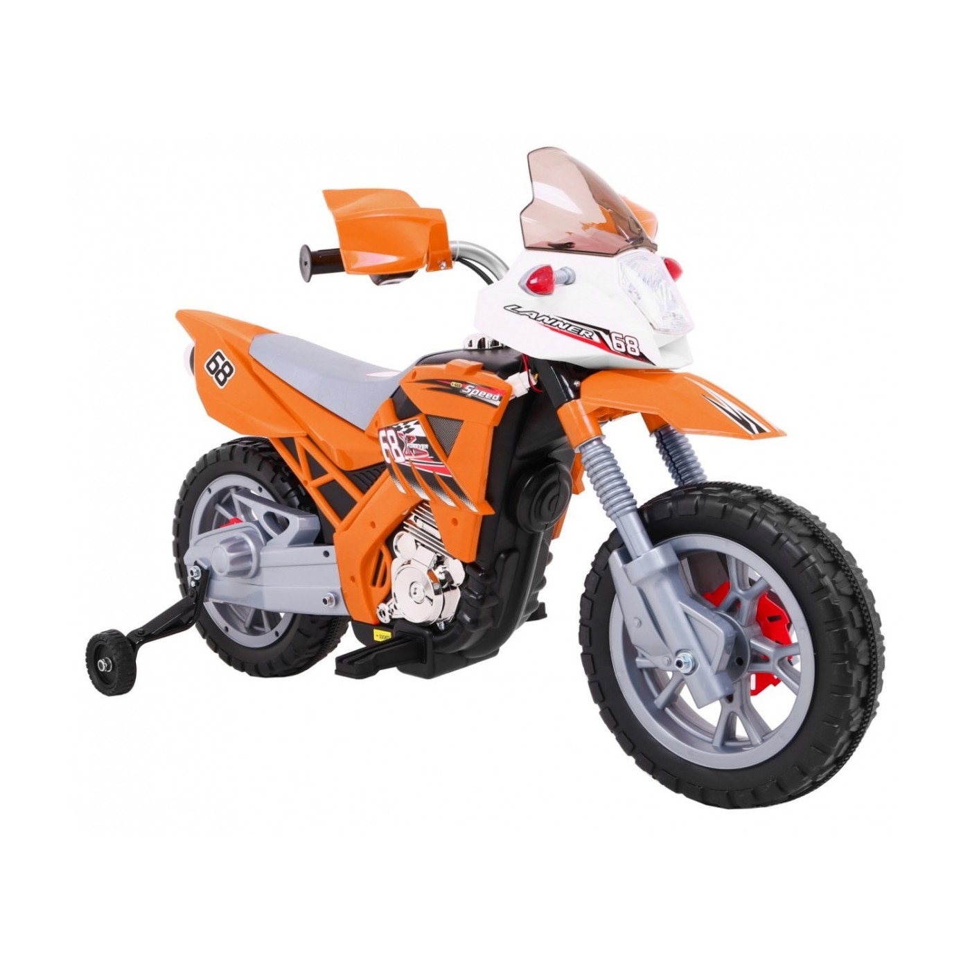 Motorka Cross Oranžový