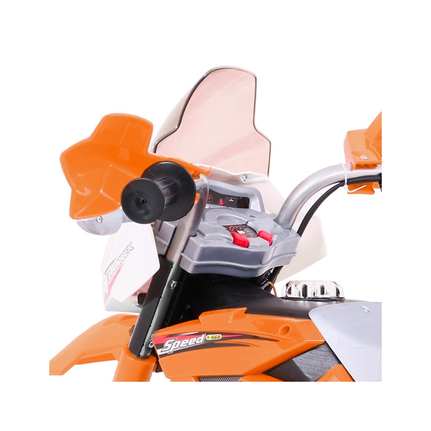 Motorka Cross Oranžový