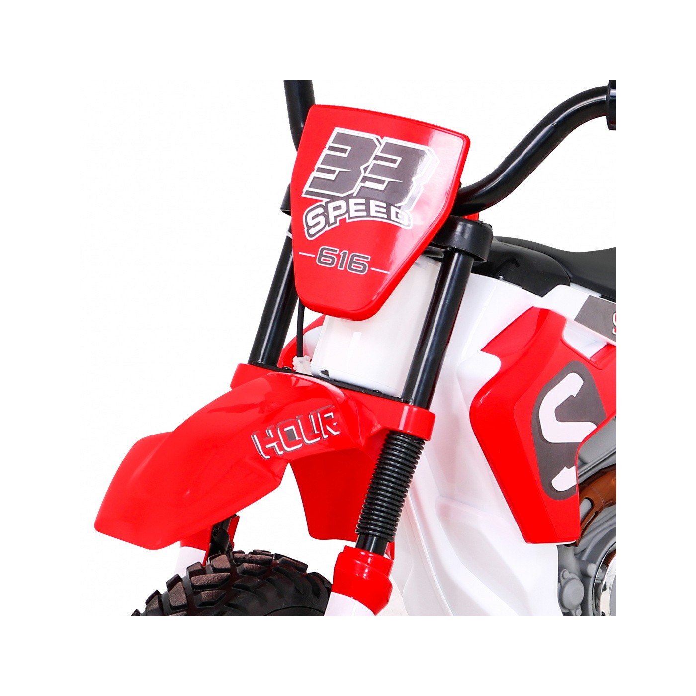 Motorka Cross Super Speed Červený