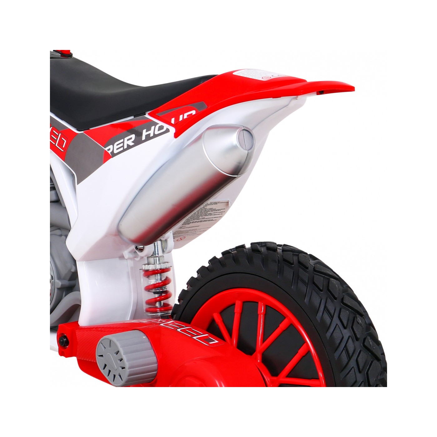 Motorka Cross Super Speed Červený