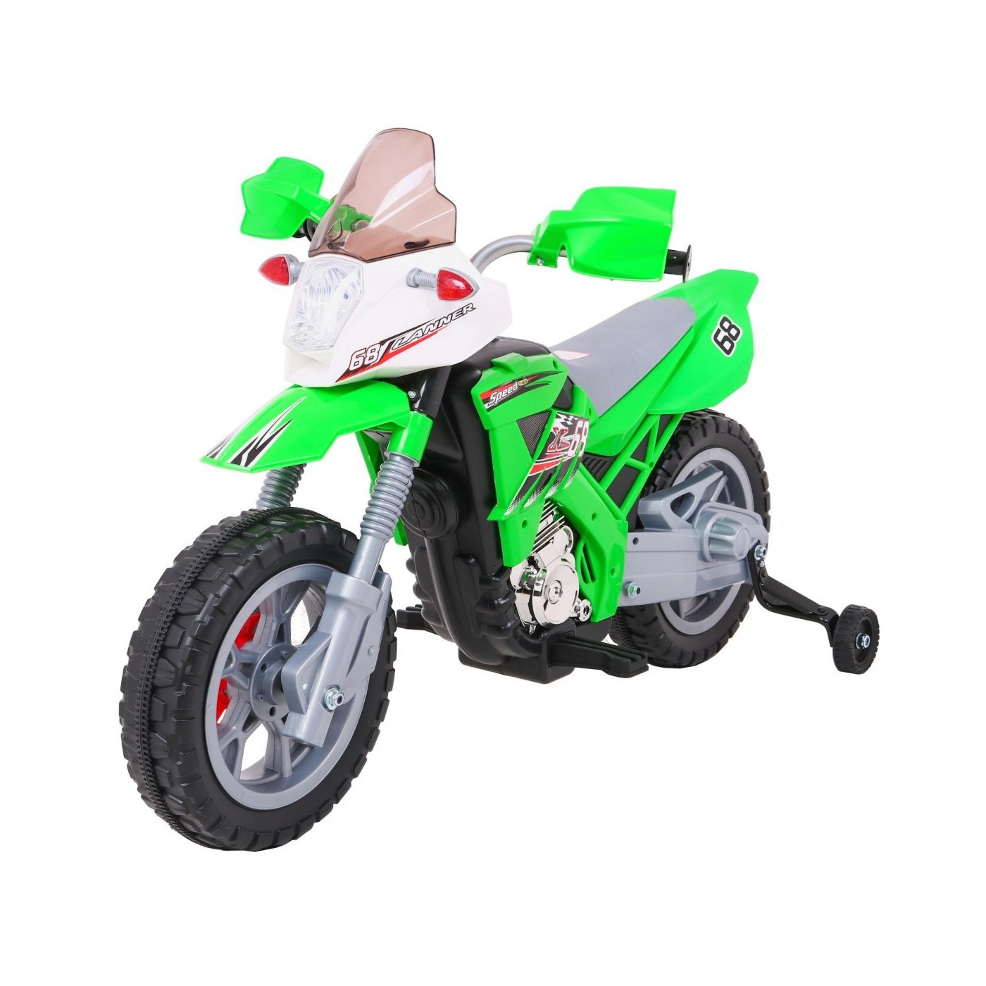 Motorka Cross Zelený