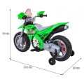 Motorka Cross Zelený