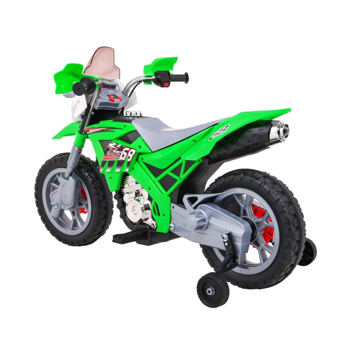 Motorka Cross Zelený