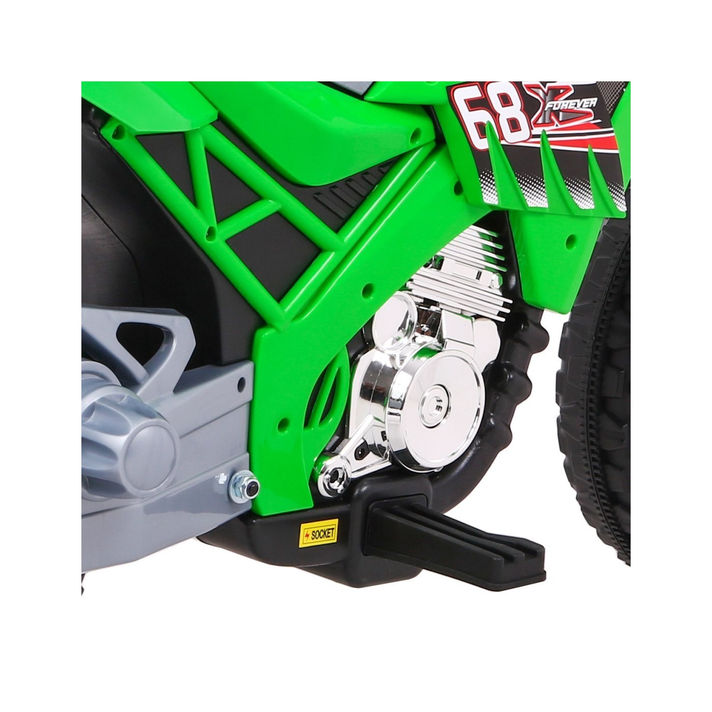 Motorka Cross Zelený