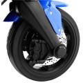 Motorka R1 Superbike elektrický pre deti Modrý + Pomocné kolesá + Klaksón + Svetlá LED