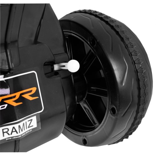 Motorka Bicykel Tlačná rukoväť Červená