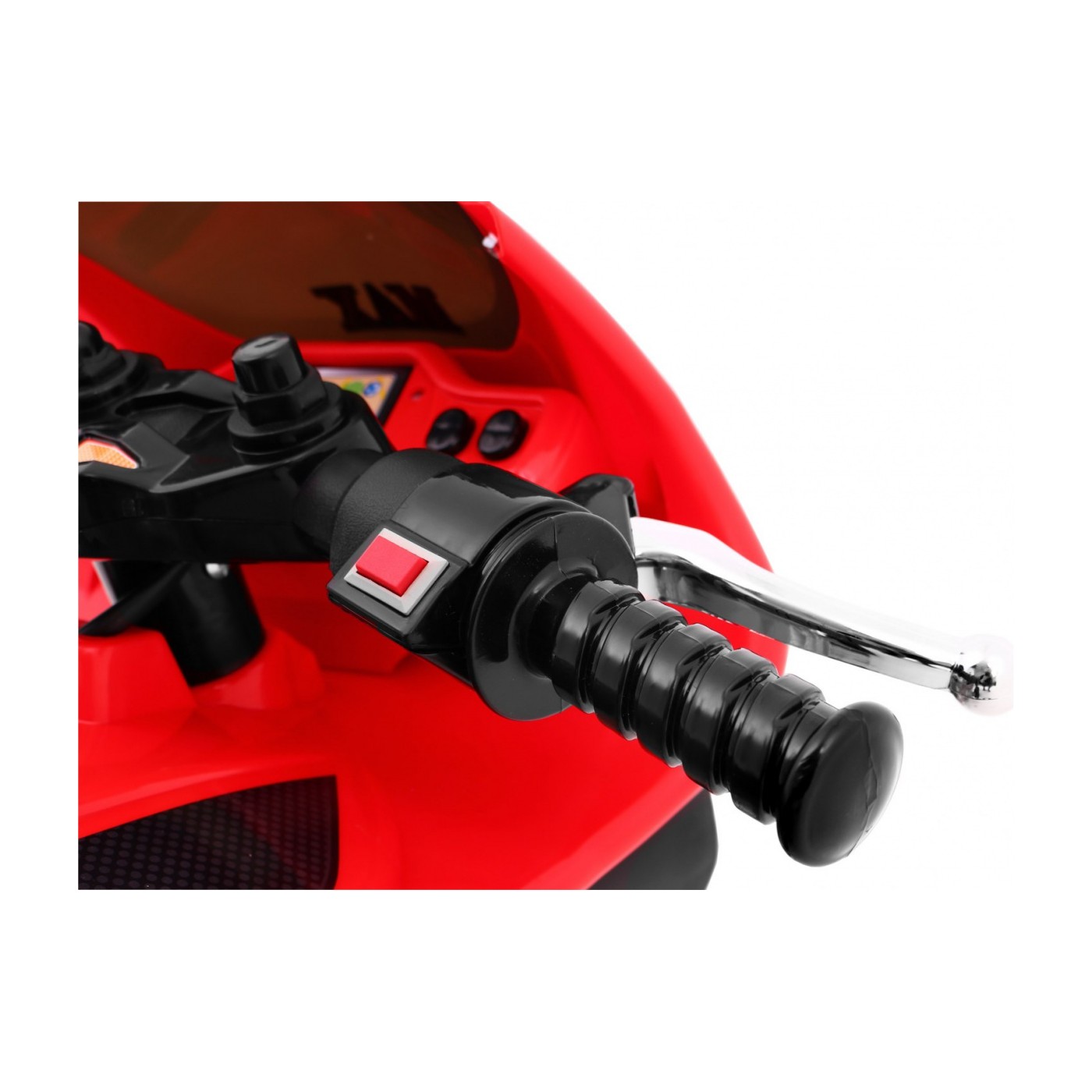 Motorka Trojkolka RR1000 elektrická pre deti Červená + Zvončeky + Svetlá + Úložný priestor