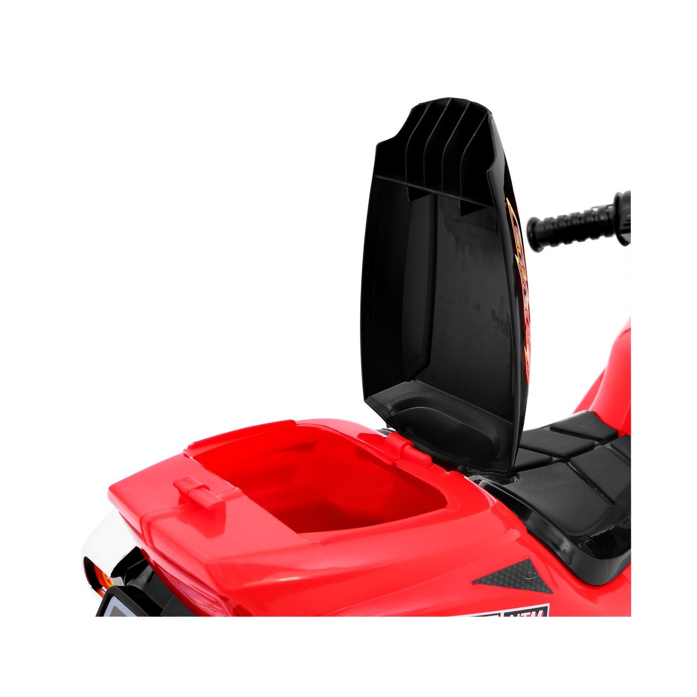 Motorka Trojkolka RR1000 elektrická pre deti Červená + Zvončeky + Svetlá + Úložný priestor