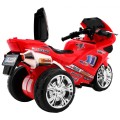 Motorka Trojkolka RR1000 elektrická pre deti Červená + Zvončeky + Svetlá + Úložný priestor