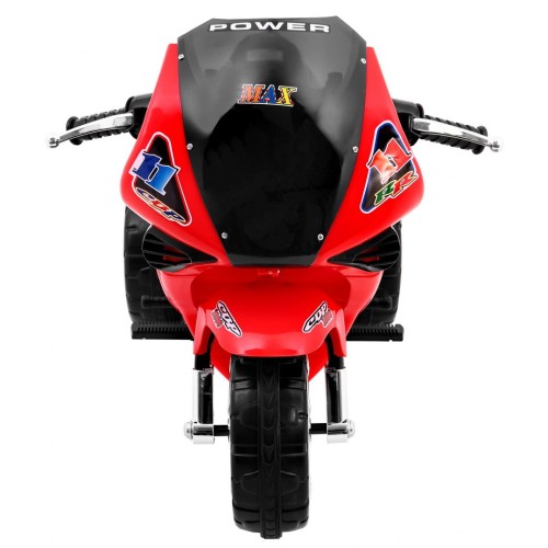 Motorka Trojkolka RR1000 elektrická pre deti Červená + Zvončeky + Svetlá + Úložný priestor