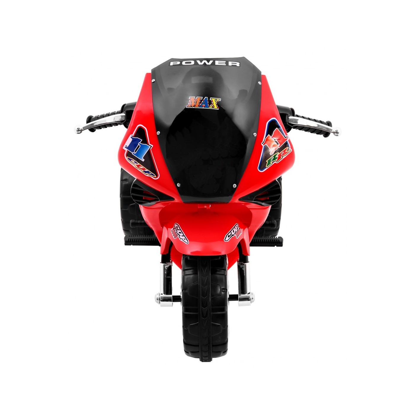 Motorka Trojkolka RR1000 elektrická pre deti Červená + Zvončeky + Svetlá + Úložný priestor