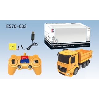 Autíčko R/C Mercedes-Benz Actros 2.4G Vyklápací Double E