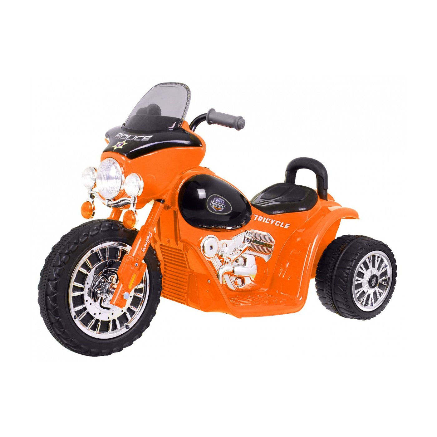 Motorka Skúter Chopper Oranžový