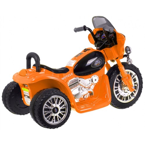 Motorka Skúter Chopper Oranžový