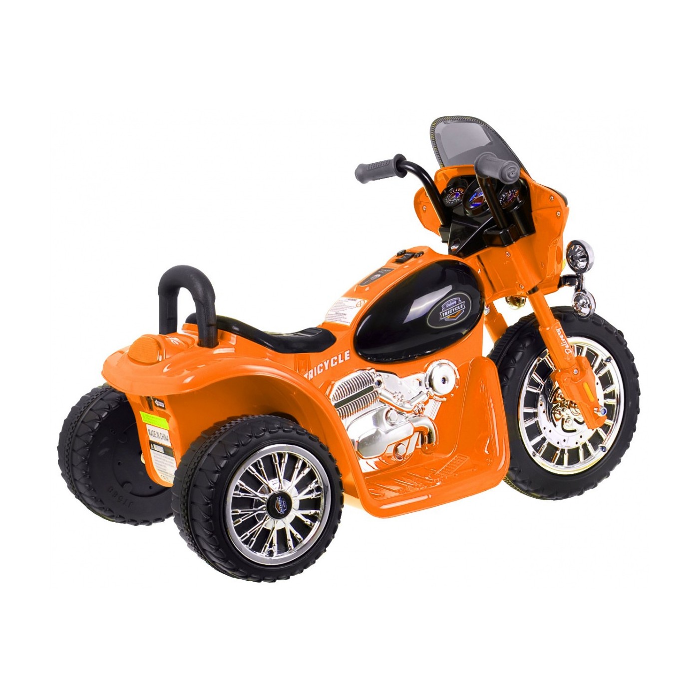 Motorka Skúter Chopper Oranžový