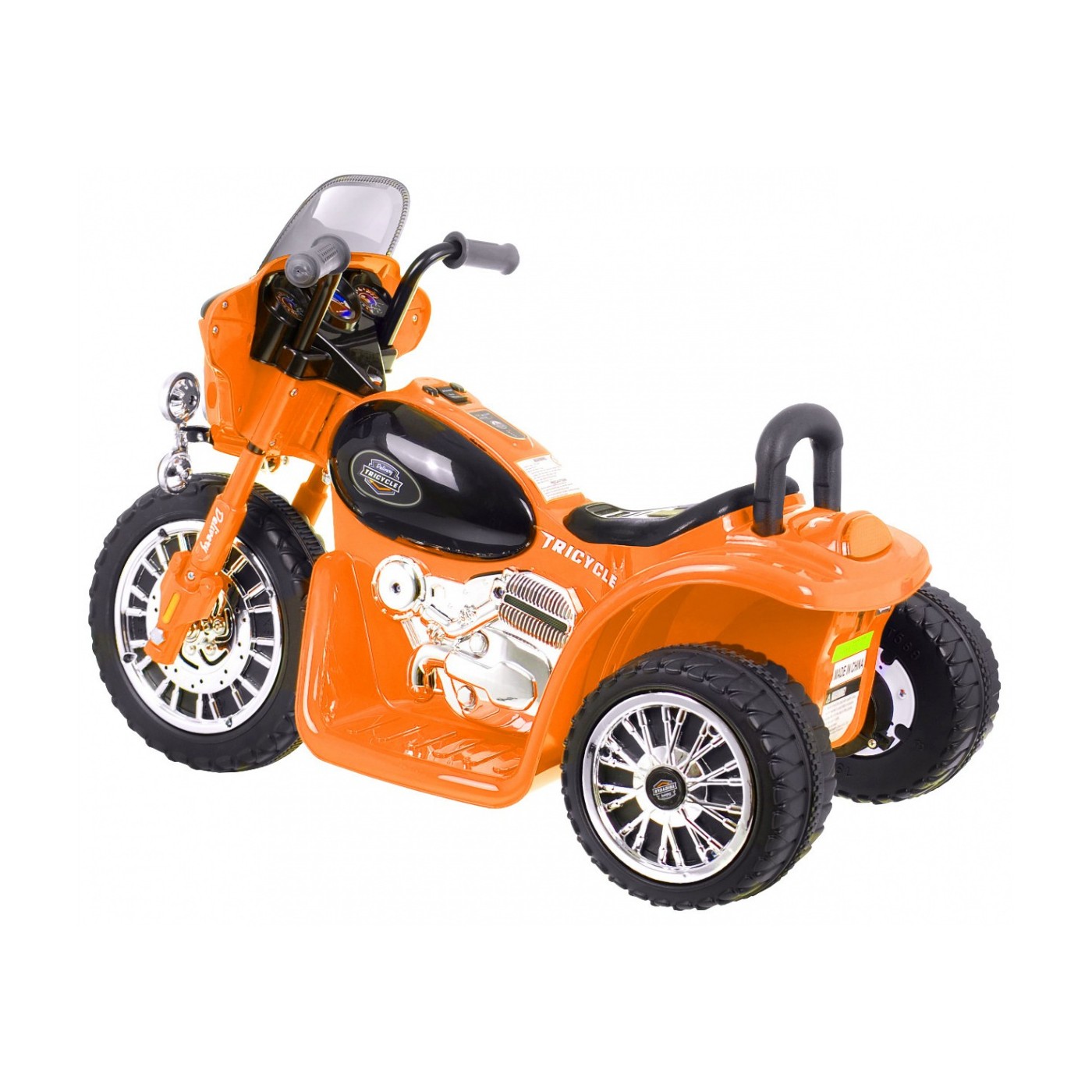 Motorka Skúter Chopper Oranžový