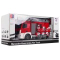 Autíčko R/C Mercedes-Benz Antos 2.4G Požiarna stráž 1:20 Double E
