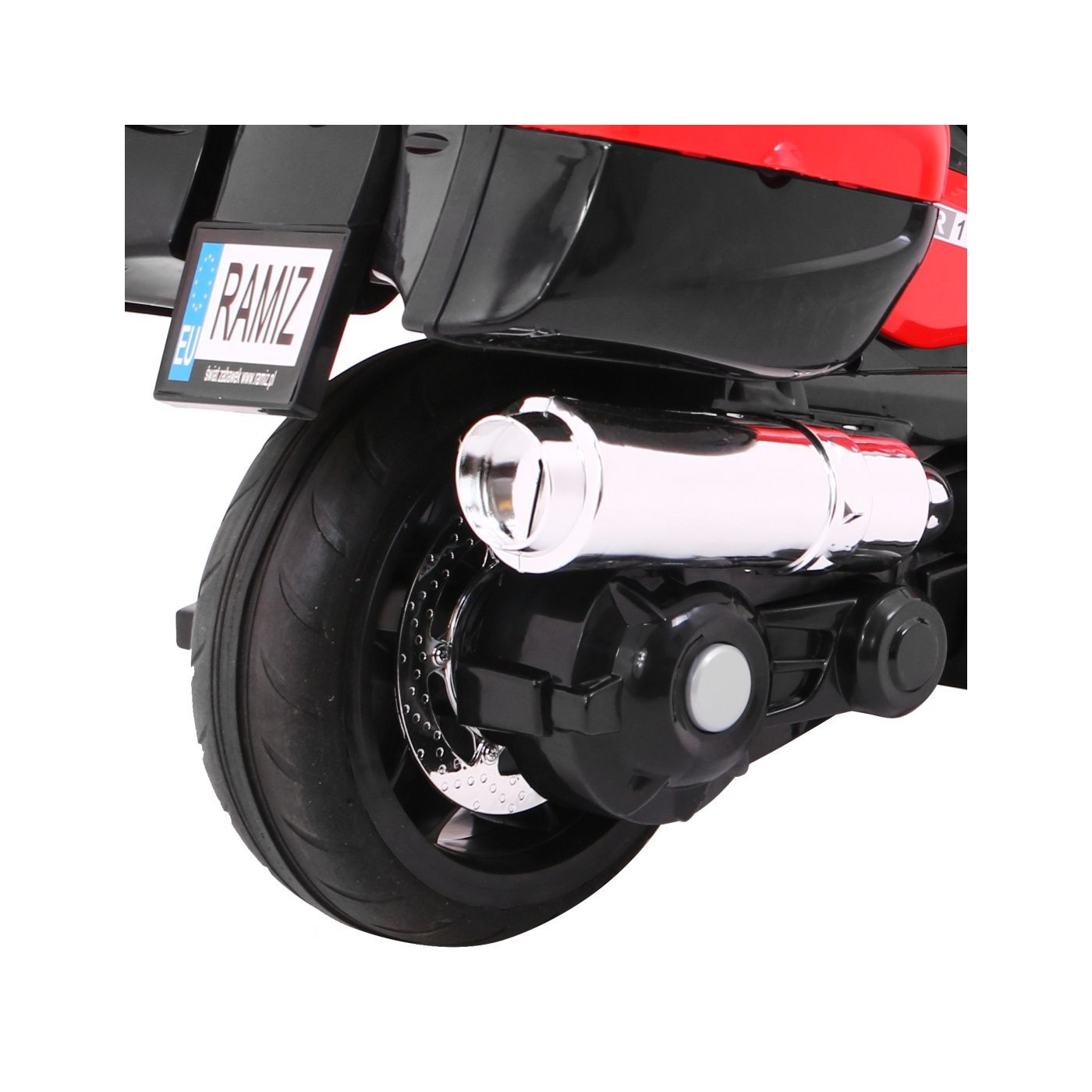 Motorka Športová Červený