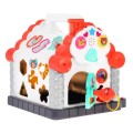 Interaktívny Domček senzorický pre deti 18m+ Hračka pre raný vývoj + Triedič tvarov + Pianíno + Počítadlo