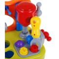 Viacfunkčná Senzorická dielňa pre deti 18m+ Hrkálka + Triedič tvarov + Zvuky Svetlá