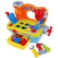 Viacfunkčná Senzorická dielňa pre deti 18m+ Hrkálka + Triedič tvarov + Zvuky Svetlá