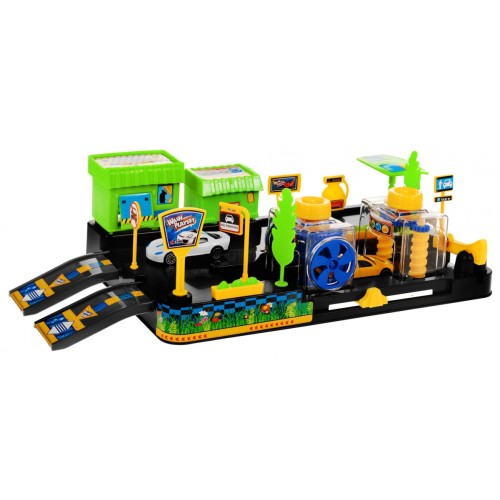 Autoumývareň pre deti 3+ Samostatná montáž + 2 Autá + Pohyblivé časti